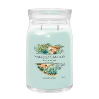 Yankee Candle Signature Aloe &amp; Agave Illatgyertya 567g kép