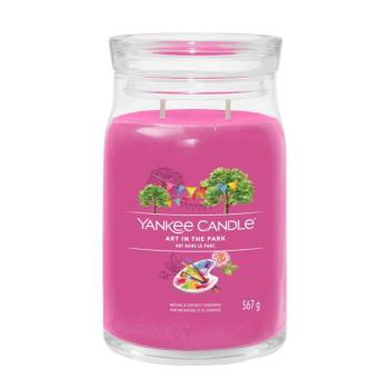 Yankee Candle Signature Art In The Park Illatgyertya 567g kép