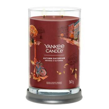 Yankee Candle Signature Autumn Daydream Tumbler Illatgyertya 567g kép