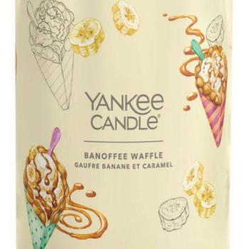 Yankee Candle Signature Banoffee Wafle Illatgyertya 567g kép