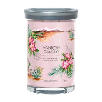 Yankee Candle Signature Desert Blooms Tumbler Illatgyertya 567g kép