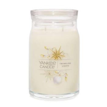 Yankee Candle Signature Twinkling Lights Illatgyertya 567g kép