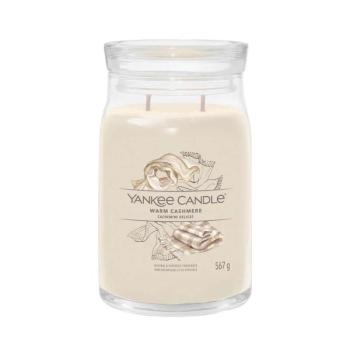 Yankee Candle Signature Warm Cashmere Illatgyertya 567g kép