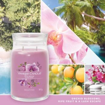 Yankee Candle Signature Wild Orchid Illatgyertya 567g kép