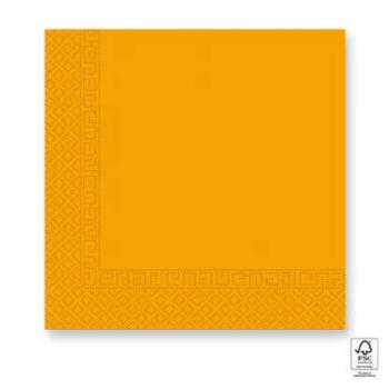 Yellow Unicolour, Sárga szalvéta 20 db-os 33x33 cm FSC kép