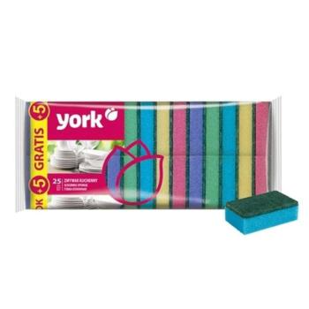 York Mosogató szivacs dörzsi 8,5x5,5x2,5cm 25 + 5db kép