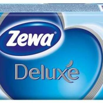 Zewa Deluxe 10 x 10 db illatmentes papír zsebkendő kép