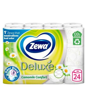 Zewa Deluxe Camomile Comfort 3 rétegű Toalettpapír 24 tekercs kép