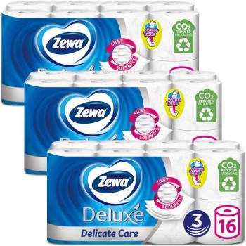 Zewa Deluxe Delicate Care 3 rétegű Toalettpapír 3x16 tekercs kép