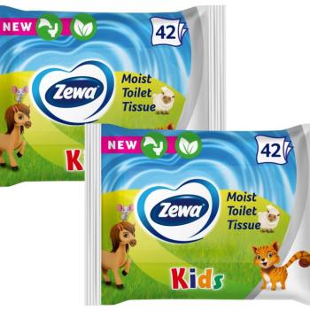 Zewa Kids nedves Toalettpapír 2x42db kép