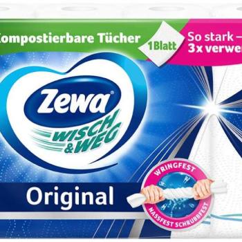 Zewa Wisch&amp;Weg Original 2 rétegű Papírtörlő 4 tekercs kép