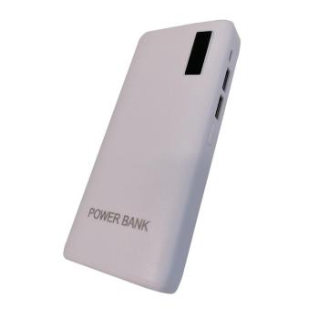 Zseblámpás power bank bőrhatású felülettel - 20000 mAh (BBV) (BBD) kép