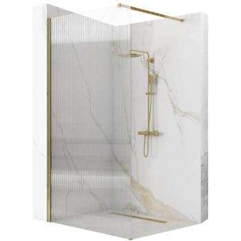 Zuhanyfal Walk-in Aero Intimo Rea K4127 120x200 gold brush kép