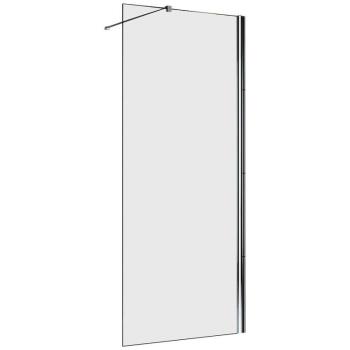 Zuhanyfal WALK-IN Soft 100x195 króm profil kép