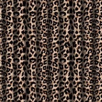 Zuhanyfüggöny - LEOPARD PRINT - Impregnált textil - 180 x 200 cm kép