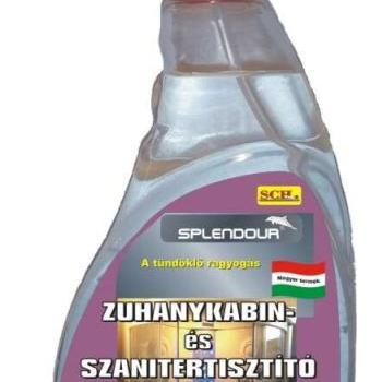 Zuhanykabin- szanitertisztító 0,5 liter kép