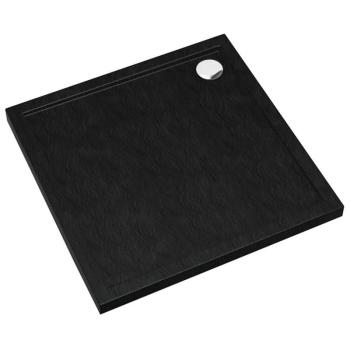 Zuhanytálca Caspar New Black Stone 90x90x4,5 3.2331/C/St kép