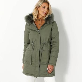 2 az 1-ben megfordítható parka/kabát kapucnival kép