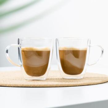 2 db duplafalú Cappuccino pohár, 270 ml kép