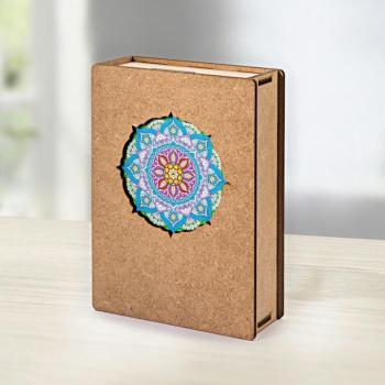 Fa puzzle Mandala, 204 db-os szett kép
