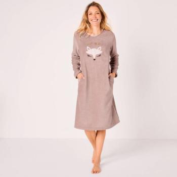 Fleece hálóing róka motívummal kép