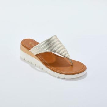 Flip flop papucs ék alakú sarokkal kép