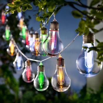 LED fénylánc izzók kép
