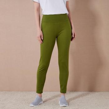 Molton meleg leggings magas derékkal kép