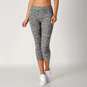 Rövid leggings sztreccs pamut kötött anyagból kép