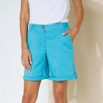 Stretch chino bermuda állítható hosszúsággal kép