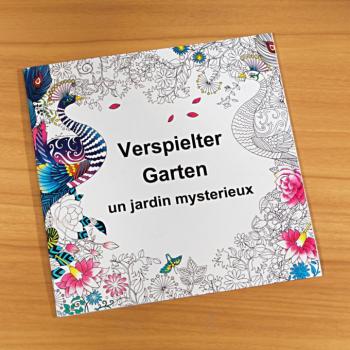 Színezőkönyv Játékos kert kép