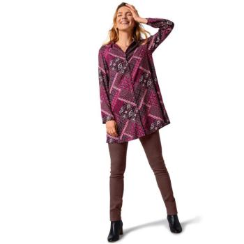 Twill-jeggings rövid alakra kép